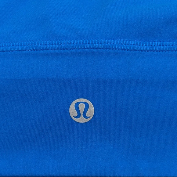 Lululemon Align Asymmetrical Bra Size 8 In Poolside Blue EUC - Picture 3 of 5